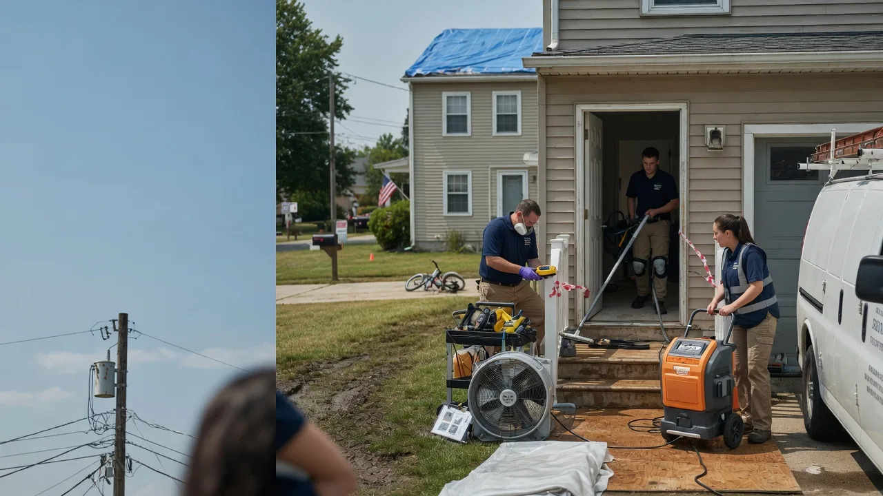 Water Damage Repair in Dewitt, MI near me